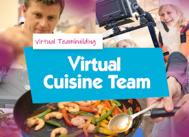 Virtual Cooking event team building activities